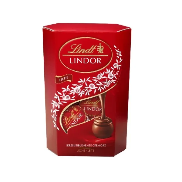 Estuche de Bombones Suizos LINDT LINDOR - 75 g.