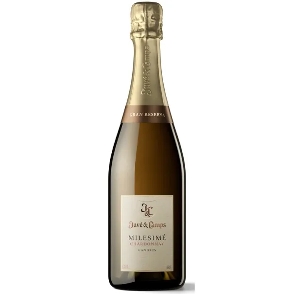 b. Cava JUVÉ & CAMPS MILESIMÉ Can Rius Chardonnay - Gran Reserva - Ecológico