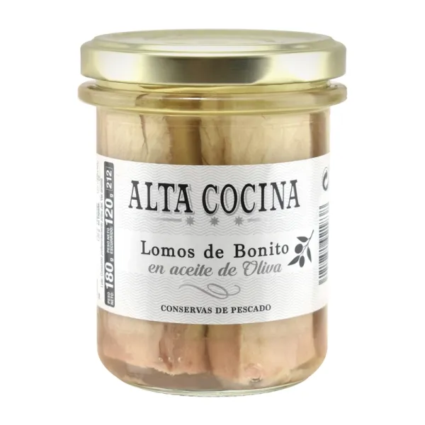 Frasco Lomos de Bonito en Aceite de Oliva ALTA COCINA - Fmto 212