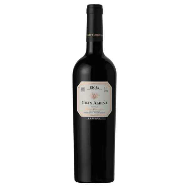b. Vino Rioja GRAN ALBINA tinto - Reserva