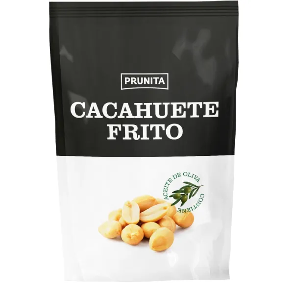 Bolsa Cacahuetes Fritos con Aceite Oliva PRUNITA - 50 g.