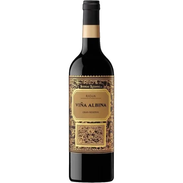 b. Vino Rioja VIÑA ALBINA tinto - Gran Reserva 2017