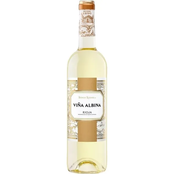 b. Vino blanco D.O.Rioja VIÑA ALBINA