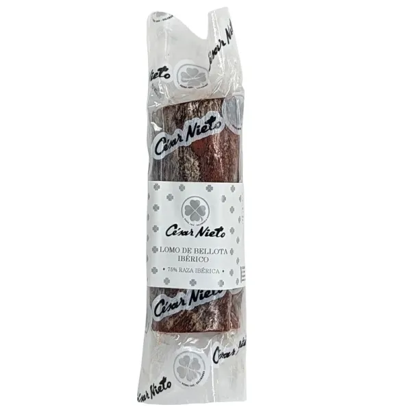 Pieza Lomo Ibérico de Bellota CÉSAR NIETO - 300 g.