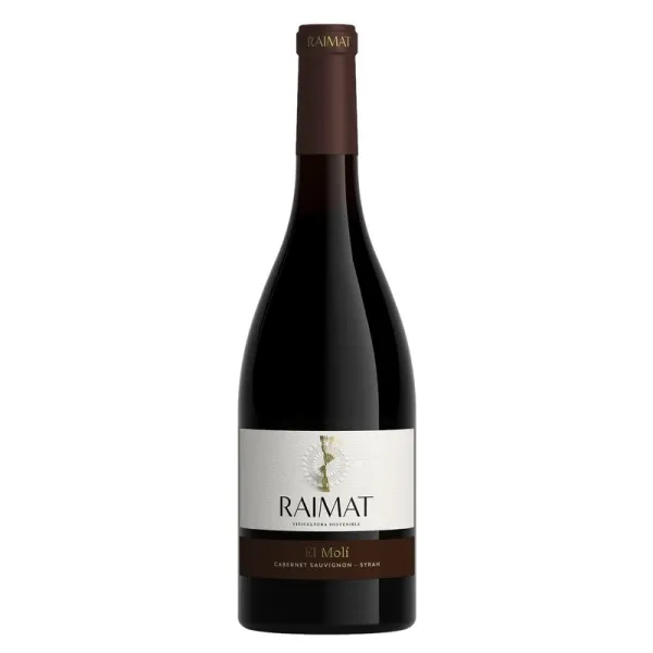 b. Vino tinto D.O. Costers de Segre RAIMAT EL MOLÍ Cabernet Sauvignon - Ecológico