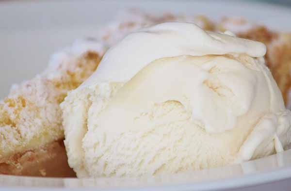 receta de helado de turrón