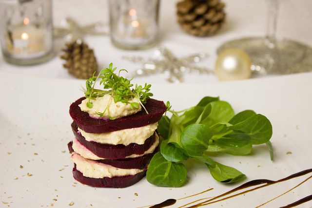 menús vegetarianos para navidades