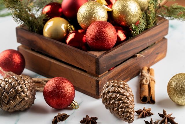 ideas para reutilizar cesta de navidad